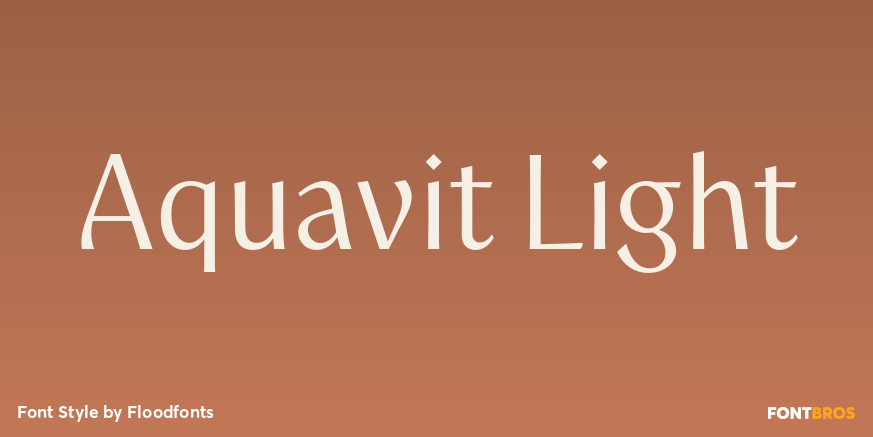 Aquavit Light Poster
