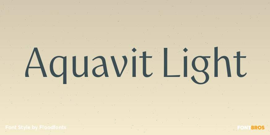 Aquavit Light Poster