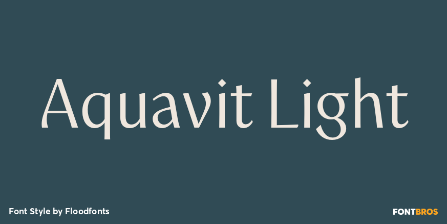 Aquavit Light Poster