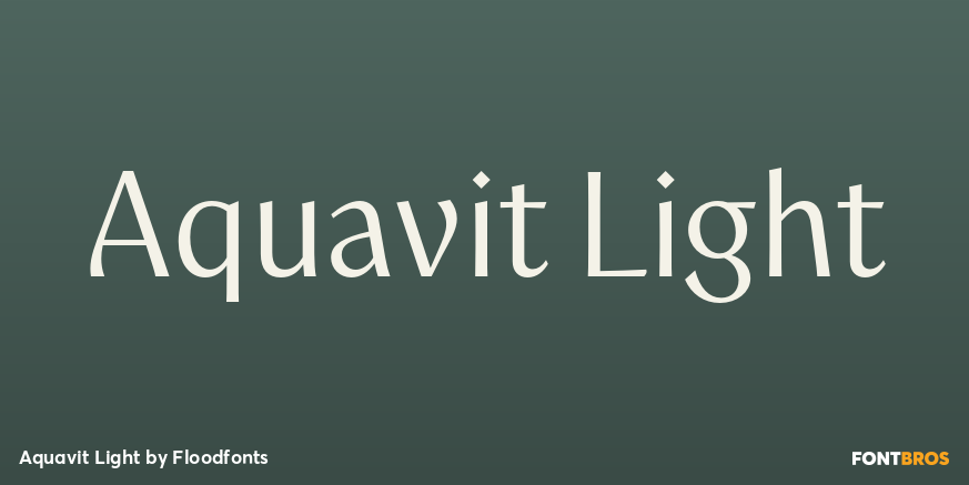 Aquavit Light Poster