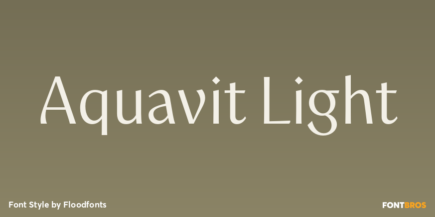 Aquavit Light Poster