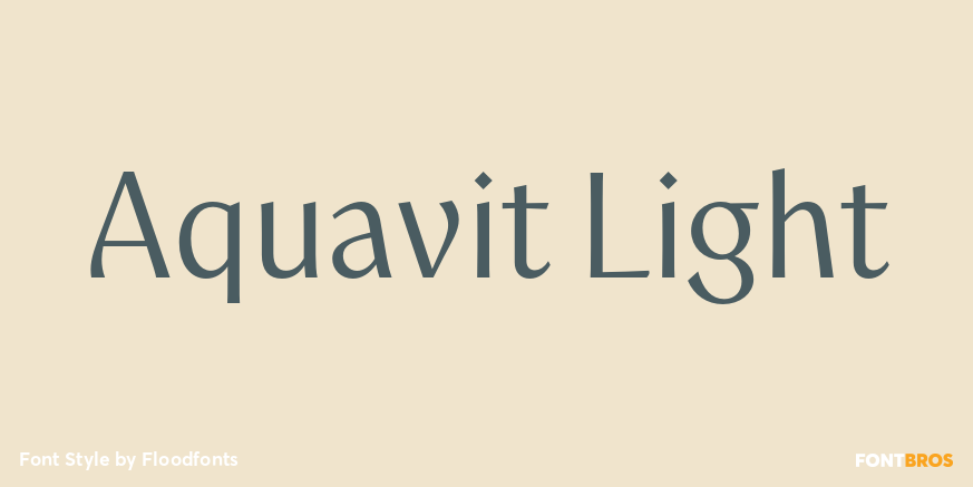Aquavit Light Poster