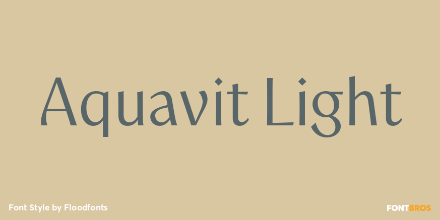 Aquavit Light Poster