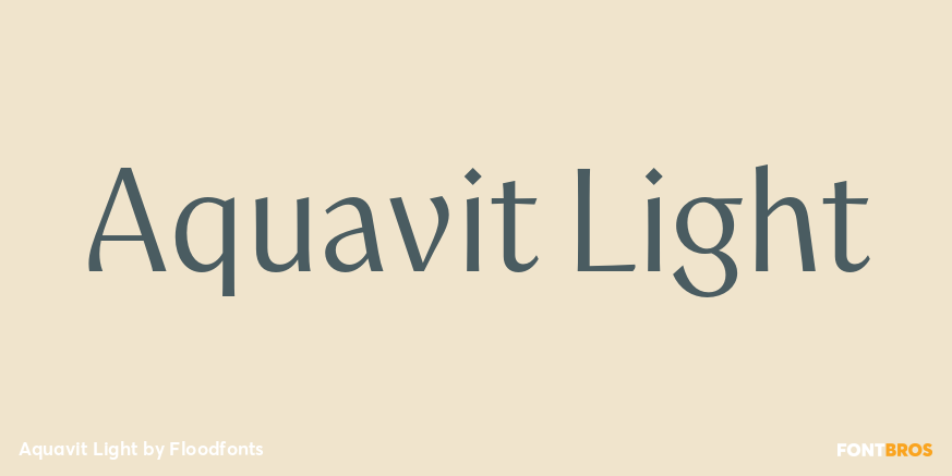 Aquavit Light Poster