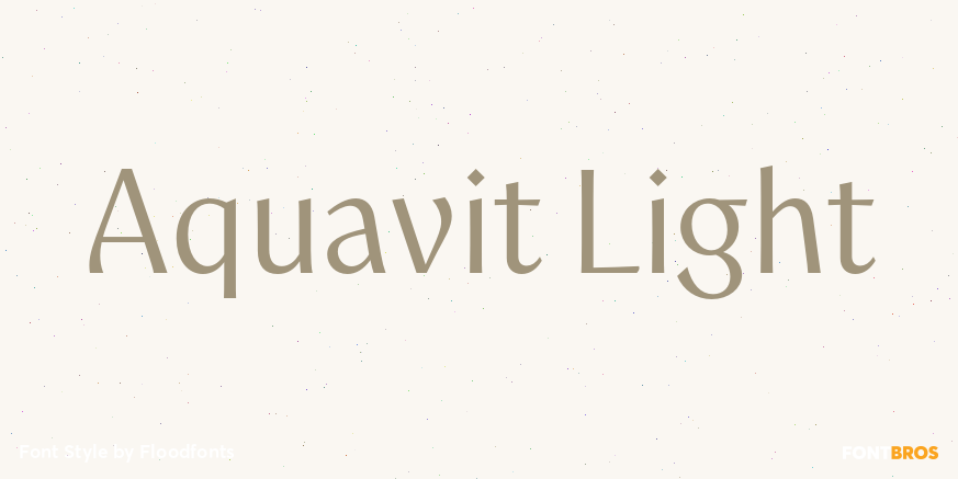 Aquavit Light Poster