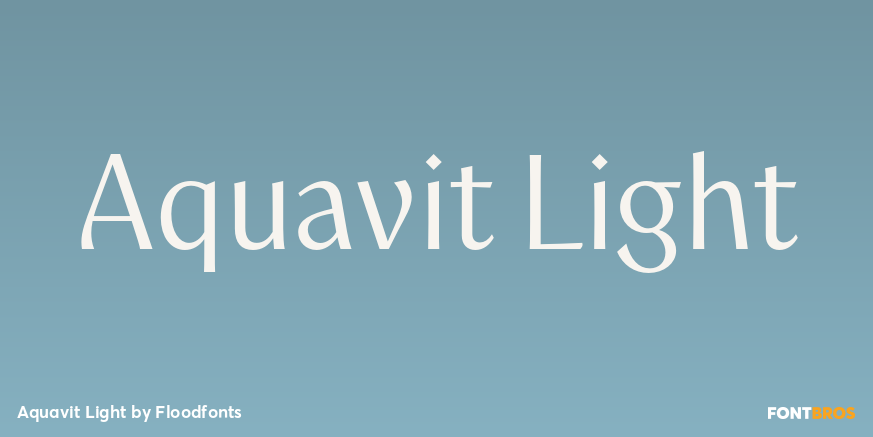 Aquavit Light Poster