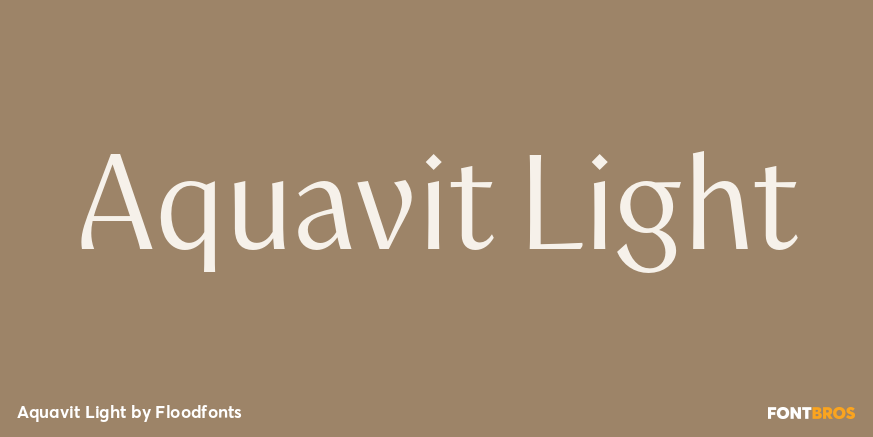 Aquavit Light Poster