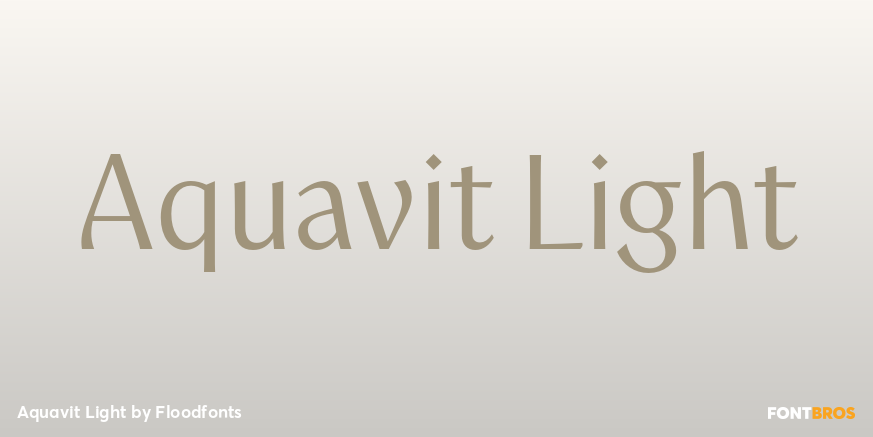 Aquavit Light Poster