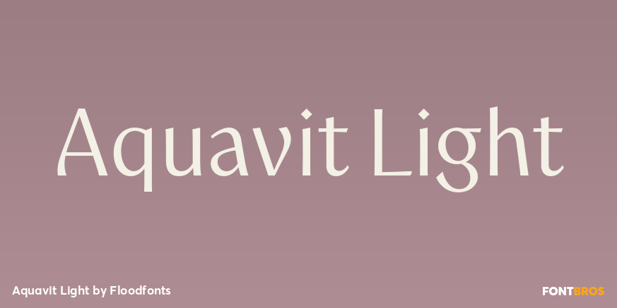 Aquavit Light Poster