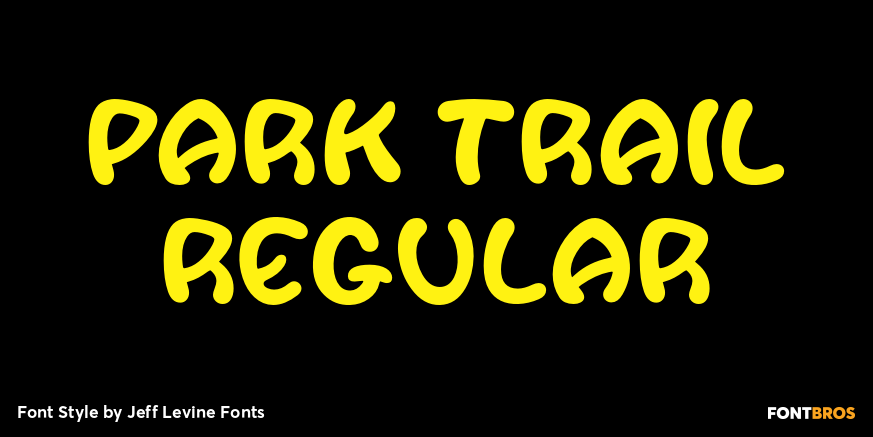 Park Trail Regular Poster