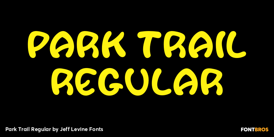 Park Trail Regular Poster