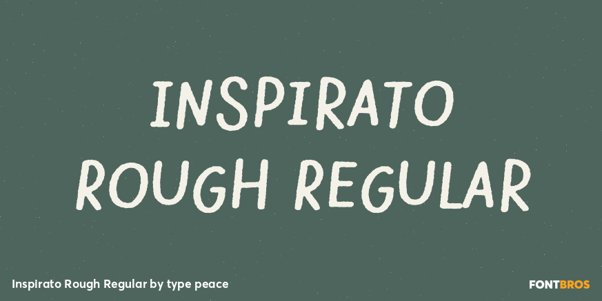 Inspirato Rough Regular Poster