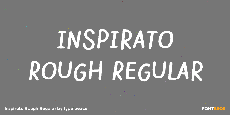 Inspirato Rough Regular Poster