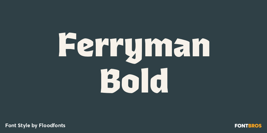 Ferryman Bold Poster