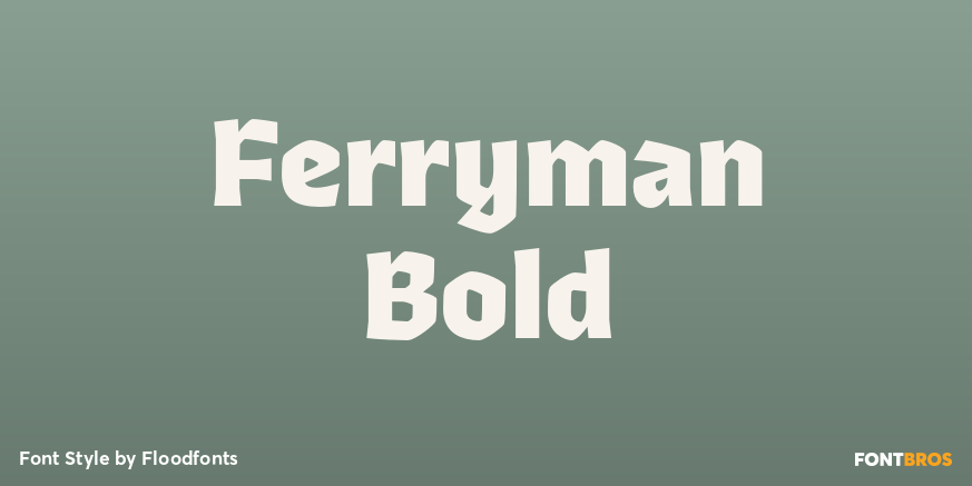 Ferryman Bold Poster