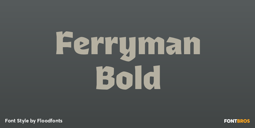 Ferryman Bold Poster
