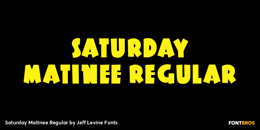 Saturday Matinee Regular Poster