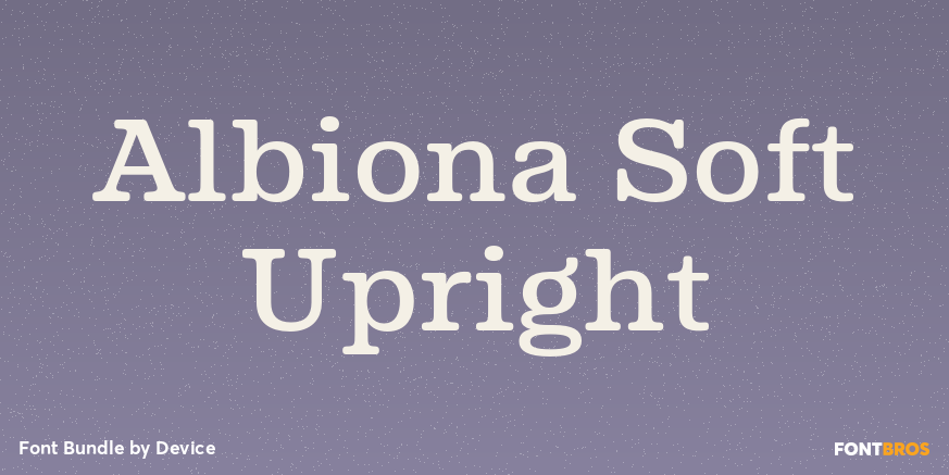 Albiona Soft Upright Poster