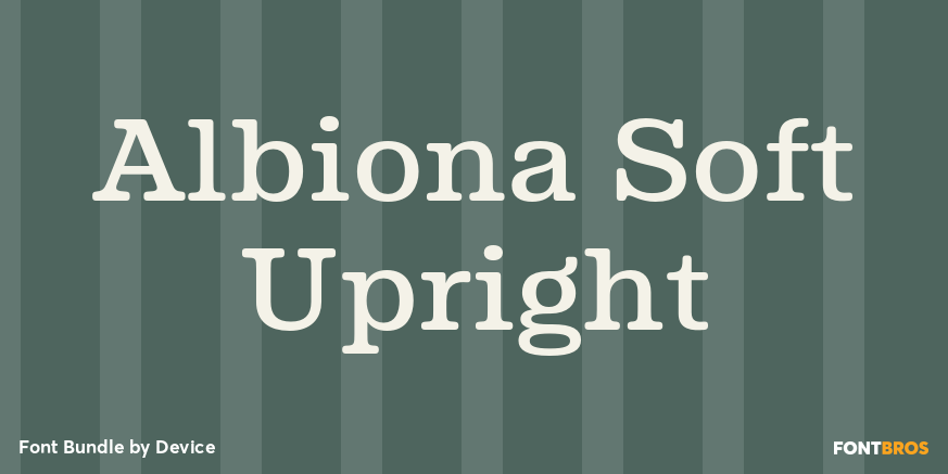 Albiona Soft Upright Poster