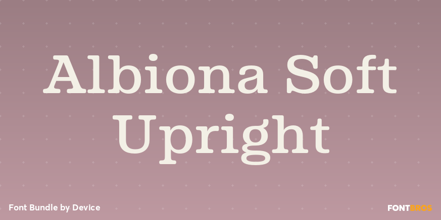 Albiona Soft Upright Poster