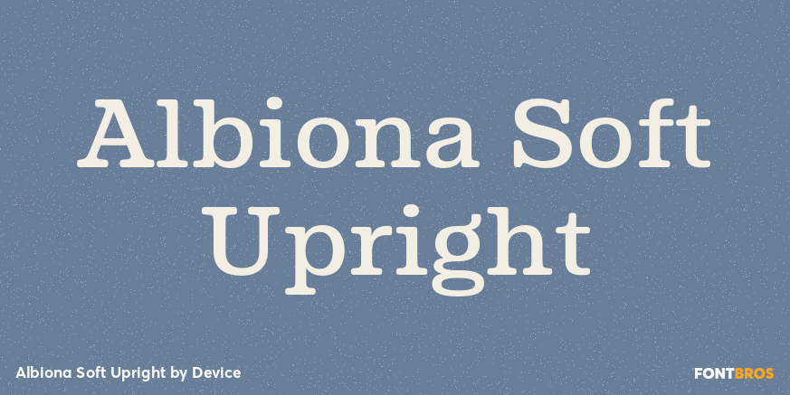 Albiona Soft Upright Poster