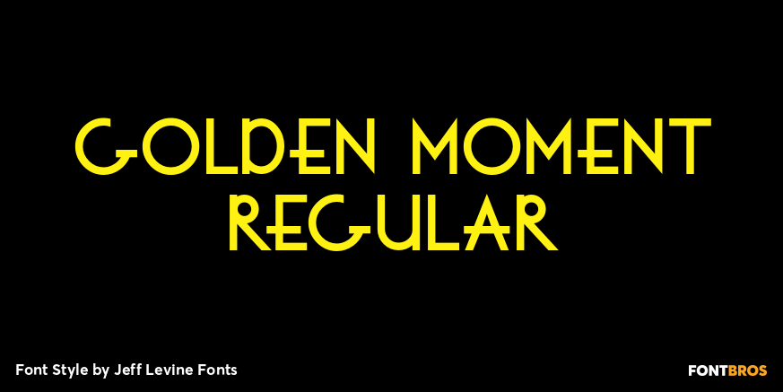 Golden Moment Regular Poster