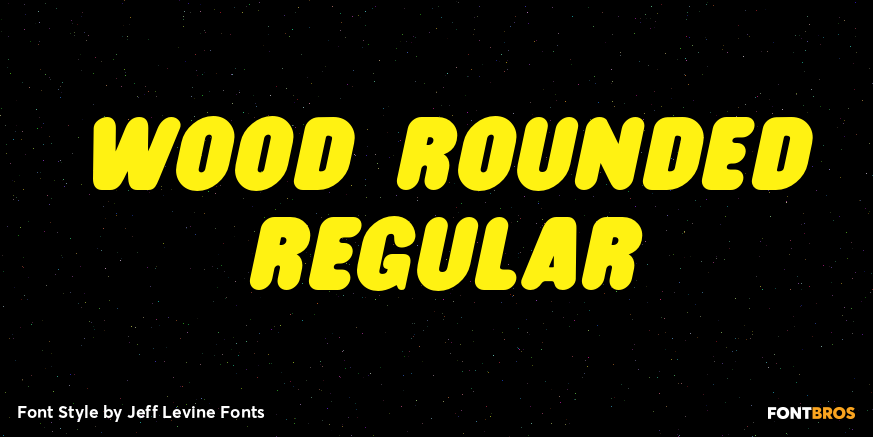 Wood Rounded Regular Poster