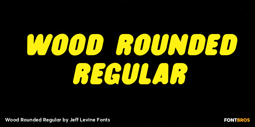 Wood Rounded Regular Poster