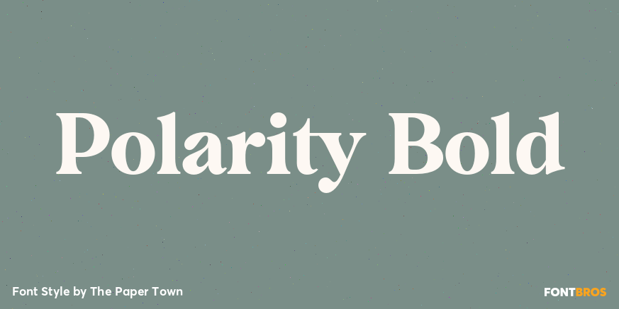 Polarity Bold Poster