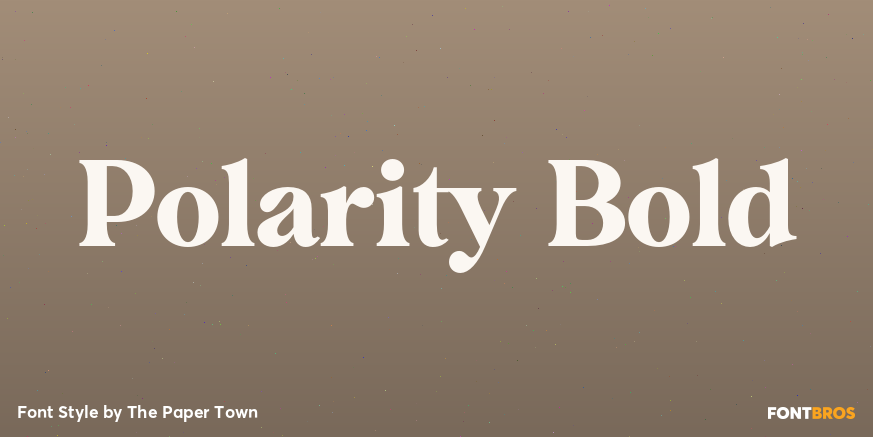Polarity Bold Poster