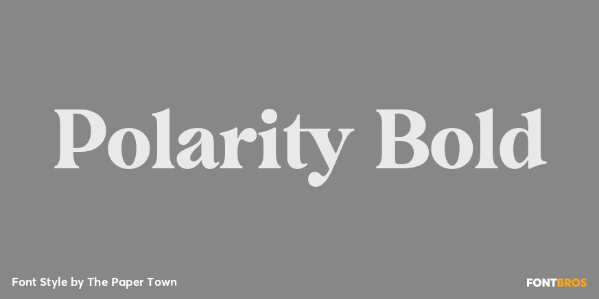 Polarity Bold Poster