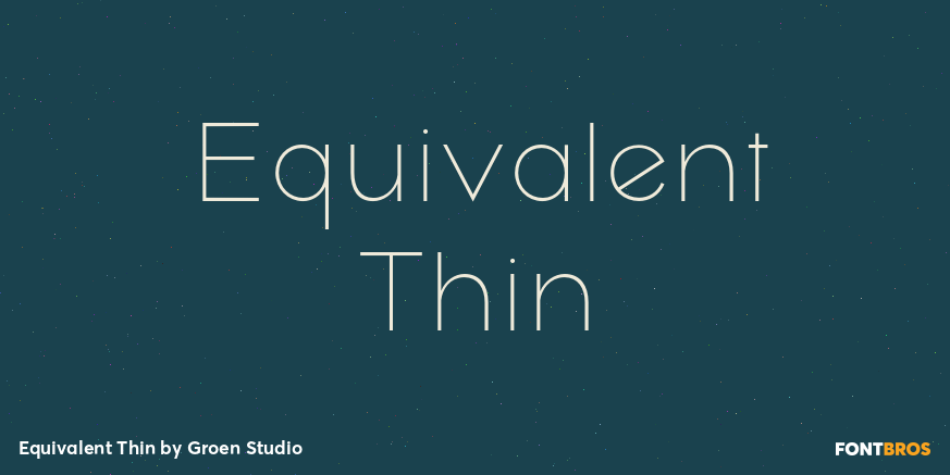 Equivalent Thin Poster