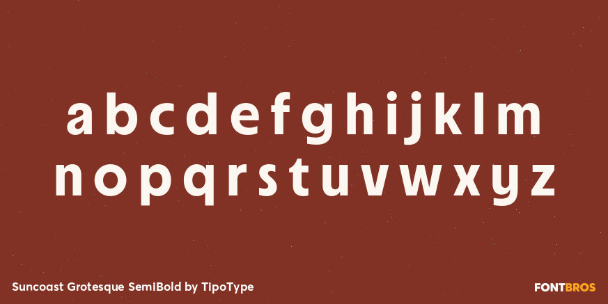 Suncoast Grotesque SemiBold Font Poster #3