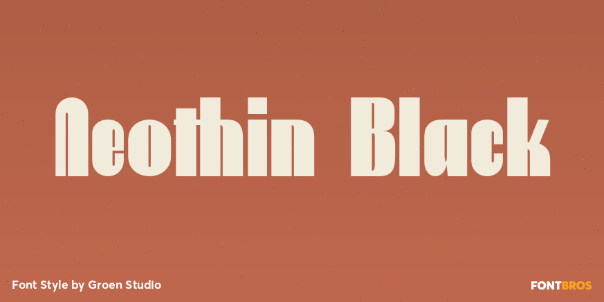 Neothin Black Poster