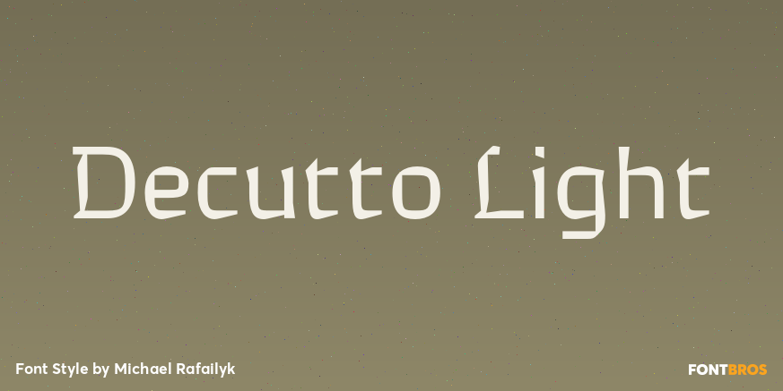 Decutto Light Poster