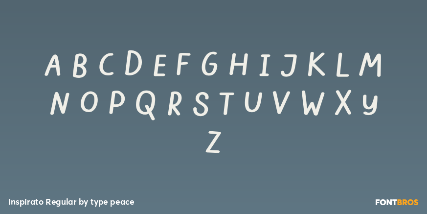 Inspirato Regular Font Poster #1