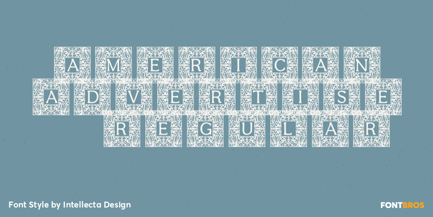 American Advertise 016 Regular Poster