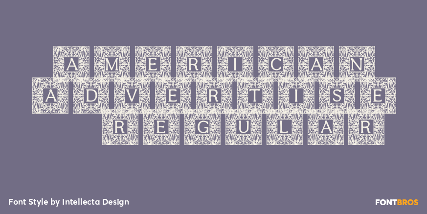 American Advertise 016 Regular Poster