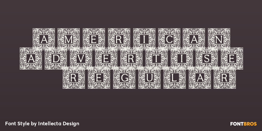 American Advertise 016 Regular Poster