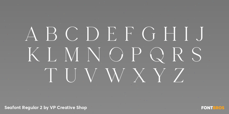 Seafont Regular 2 Font Poster #2