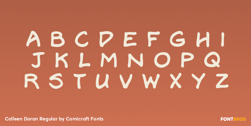 Colleen Doran Regular Font Poster #2