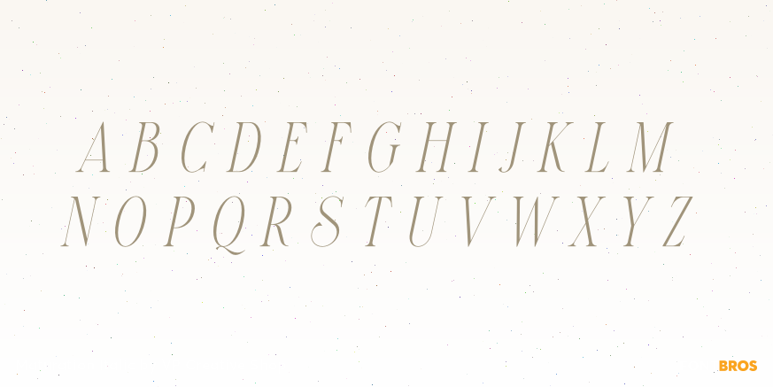 Maturation Italic Font Poster #1
