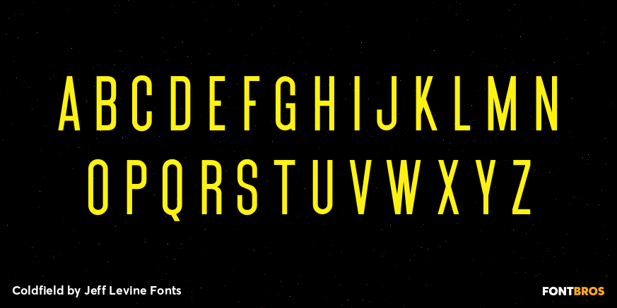 Coldfield Font Poster #3