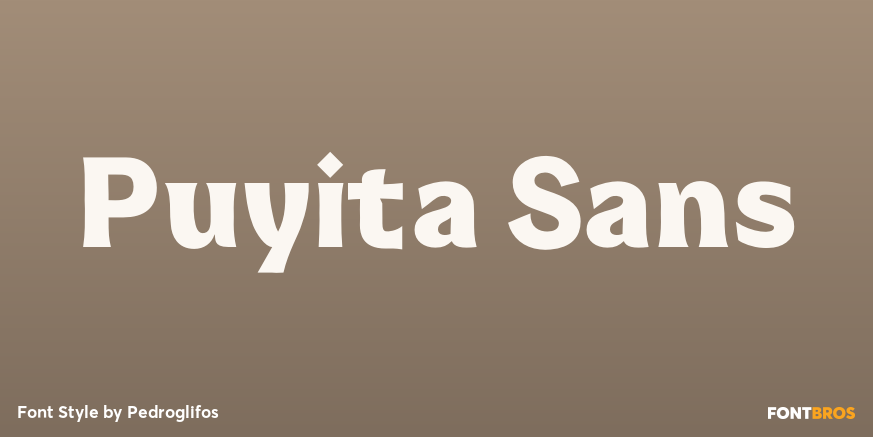 Puyita Sans Poster
