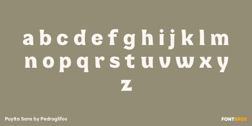 Puyita Sans Font Poster #3