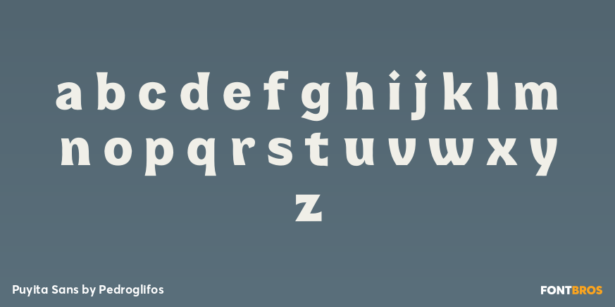 Puyita Sans Font Poster #1