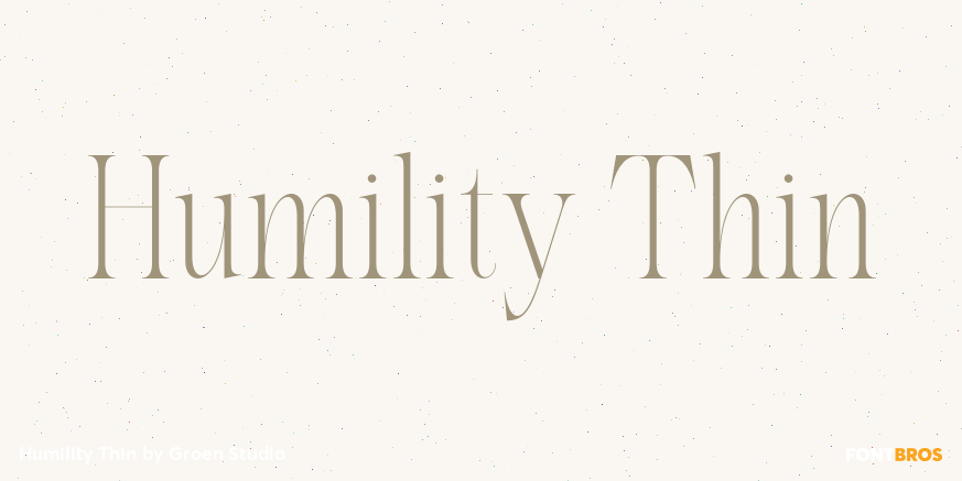 Humility Thin Poster