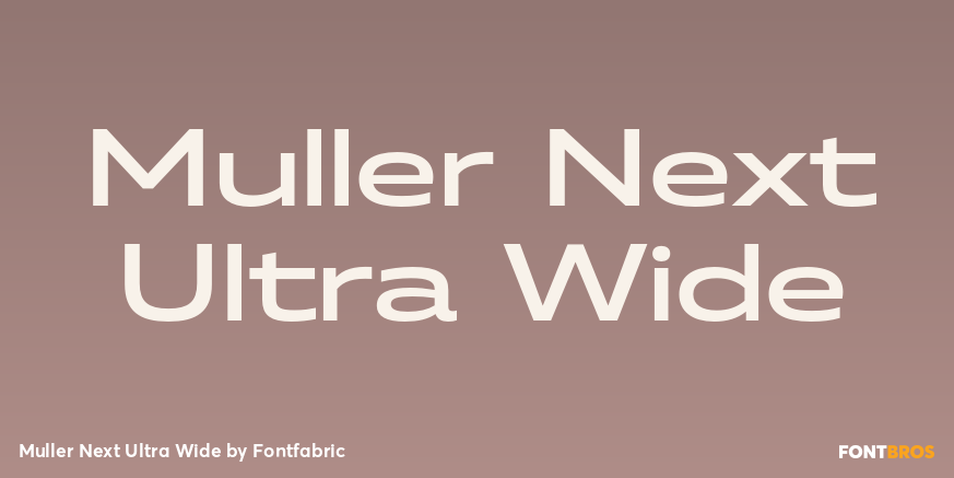 Muller Next Ultra Wide Poster
