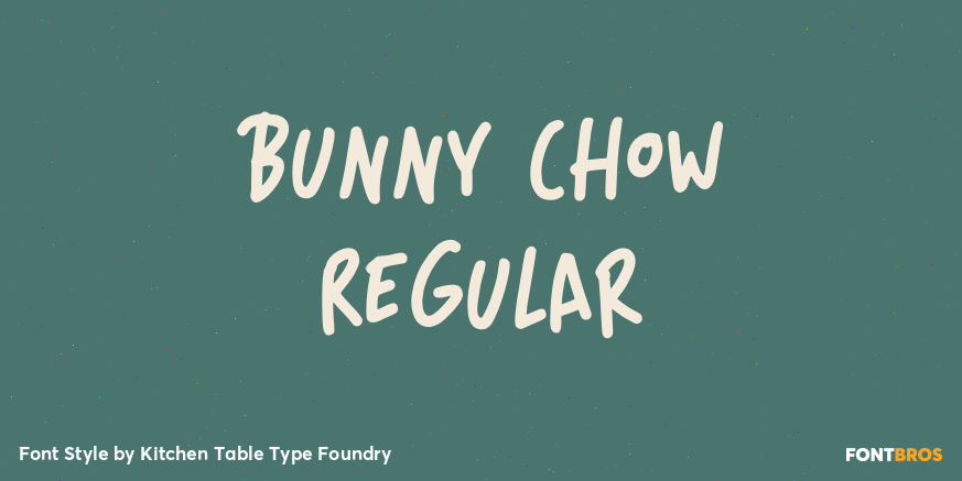 Bunny Chow Regular Poster