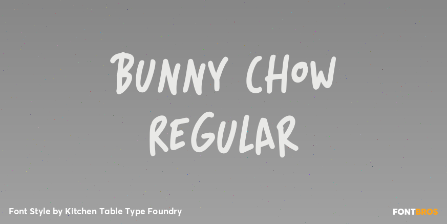 Bunny Chow Regular Poster